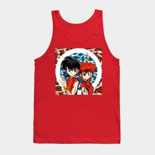 ranma and ranma in chinese martial arts Tank Top